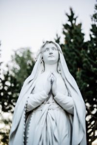 Illustration de la vierge