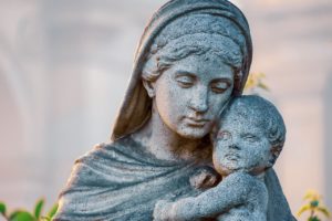 Illustration de la vierge